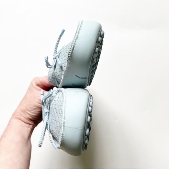 NEW Men’s Ice Blue SWIMS Woven Driver Loafers - Picture 7 of 9